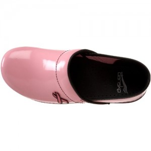 The Dansko Professional Pink Ribbon Clog went through Danko's slip resistant test and bears the brand's legendary comfort.